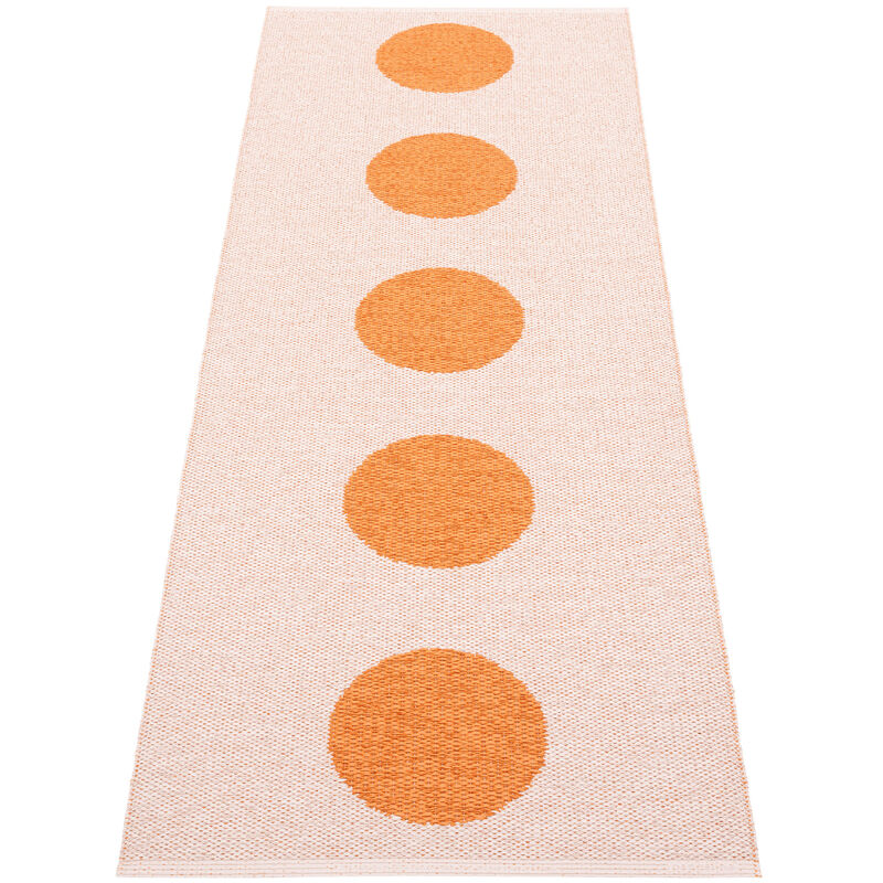 Pappelina Vera Pop matto 70 × 200 cm, orange/pink