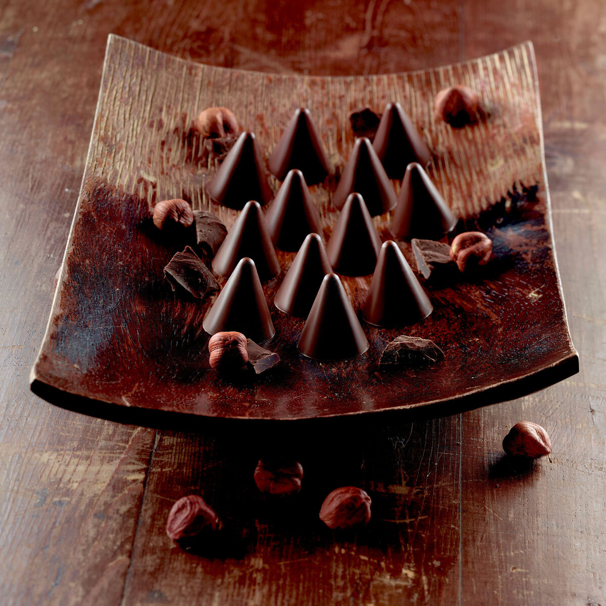 Easy Choc Konfektform Kjegler