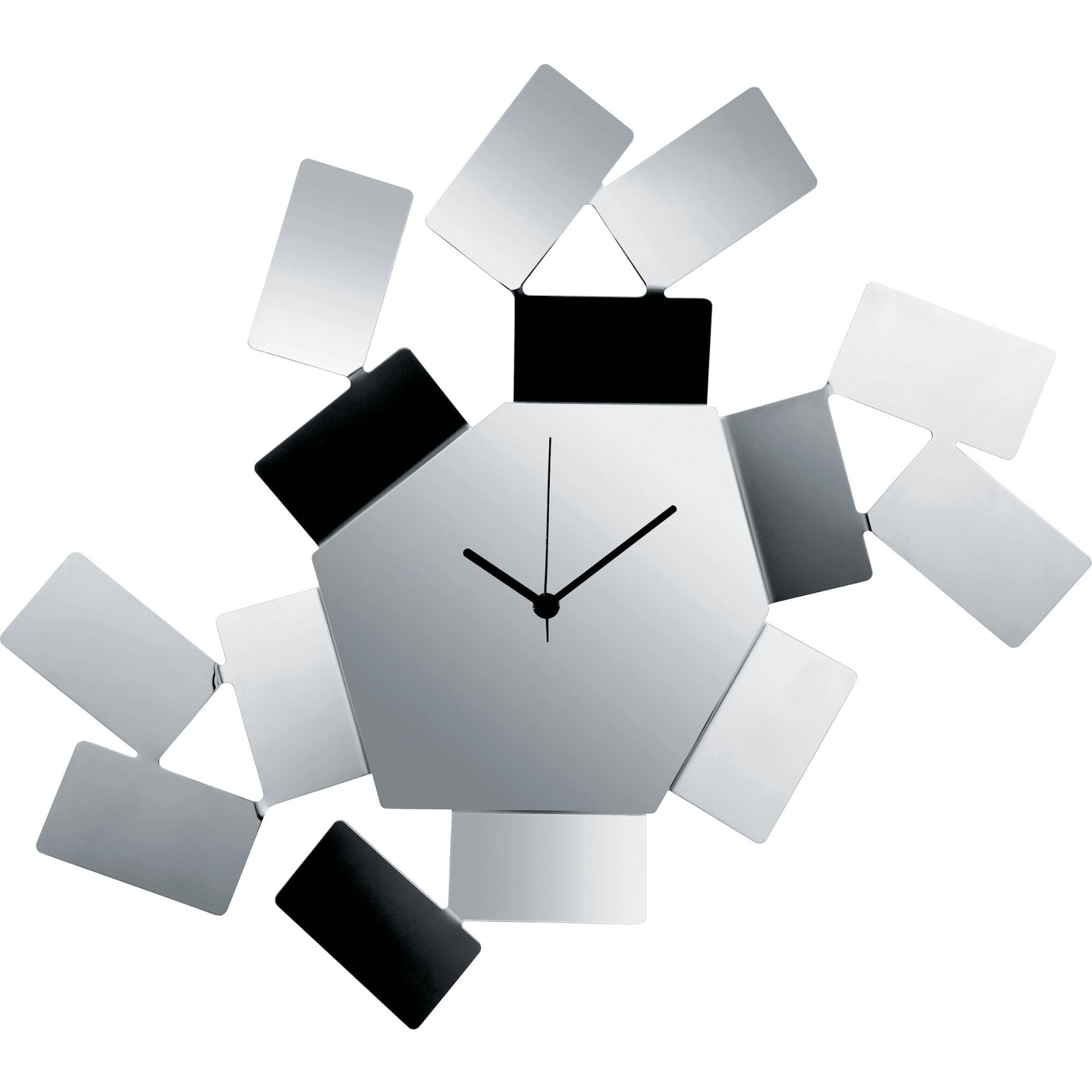 La Stanza dello Scirocco Väggklocka, Rostfritt Stål