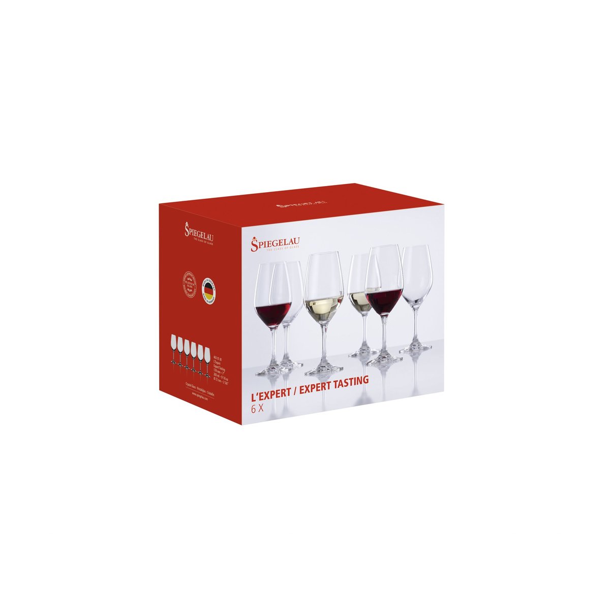 Expert Vinprovarglas 26 cl 6-pack