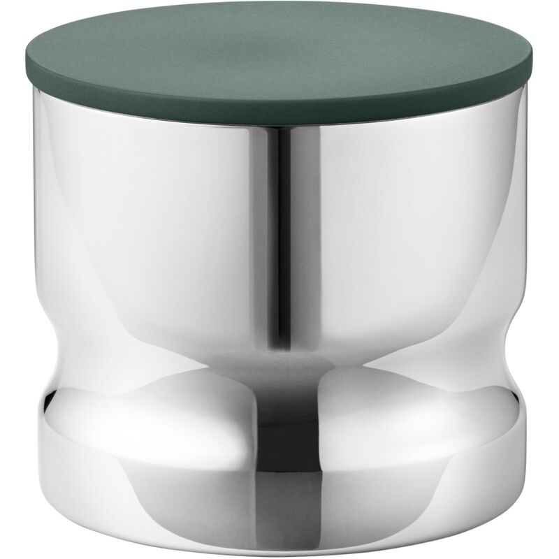 Alfredo förvaringsburk med lock 0,5 liter, rostfri/grön
