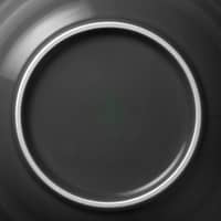 Rhombe Earth dyb tallerken 24,5 cm, slate