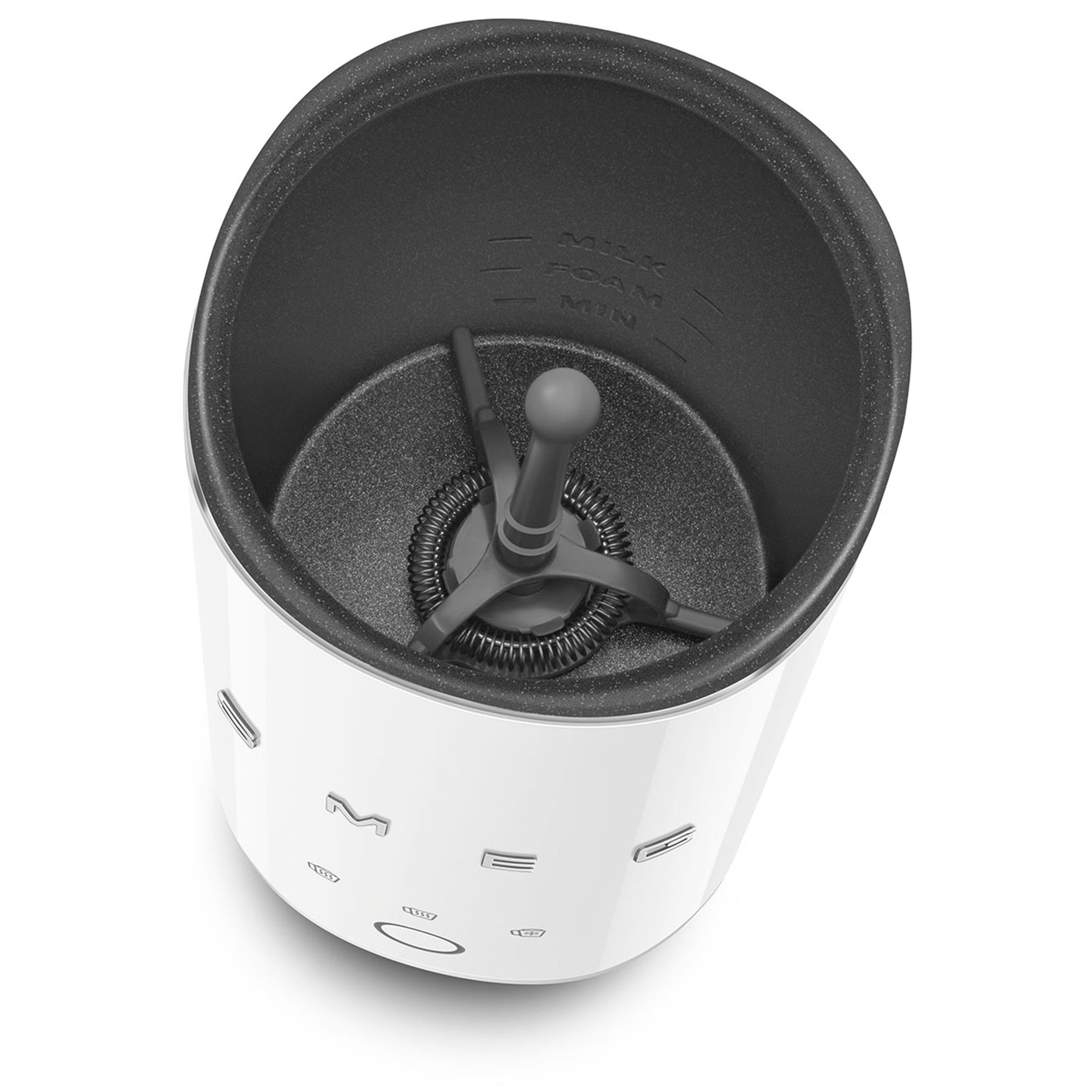 Mini-mælkeskummer, hvid