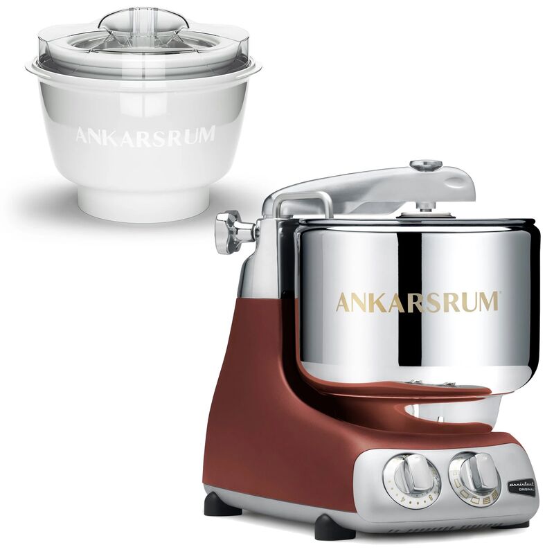 AKM 6230 røremaskine med ismaskine, rustic maroon