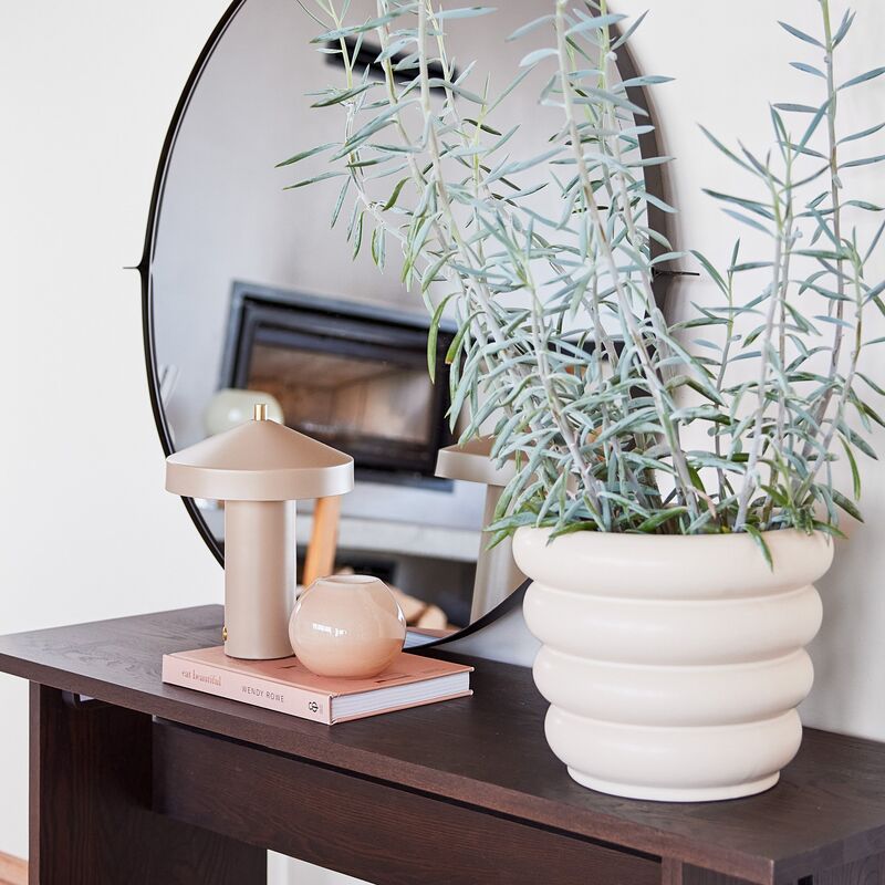 Hatto pöytävalaisin, clay