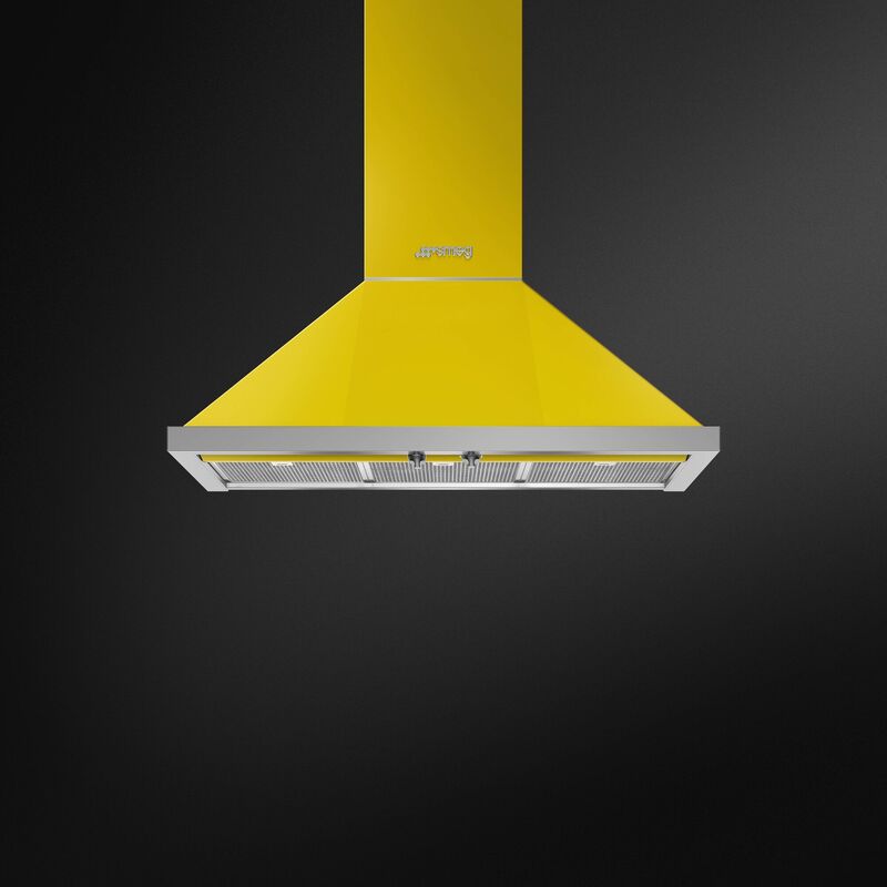 KPF9YW Portofino emhætte 90 cm, gul