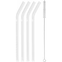 Sorrento glassugrör, 23 cm, böjd