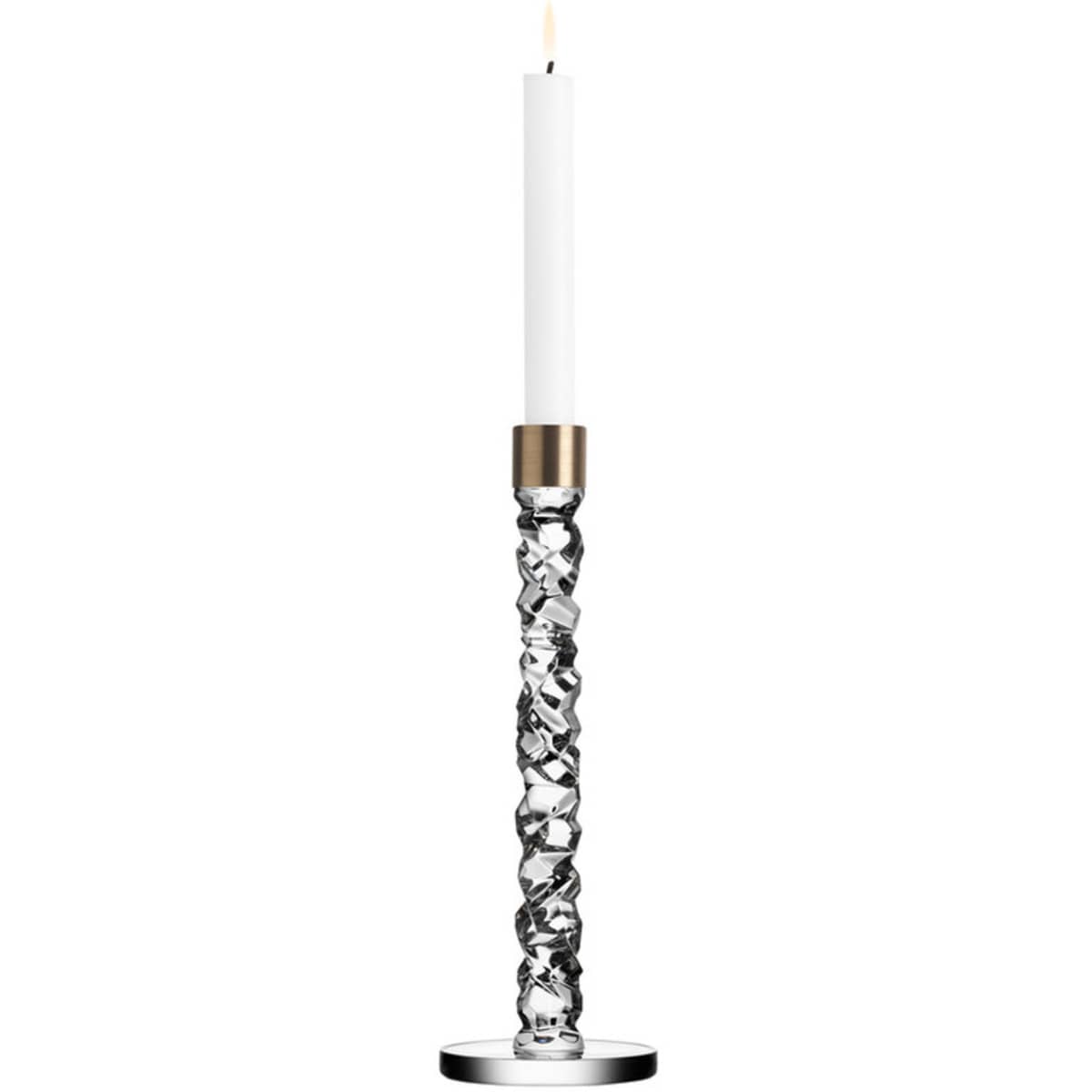 Carat Ljusstake H 29,7 cm Mässing