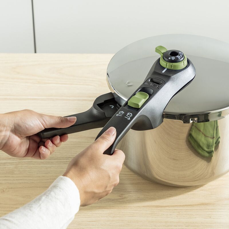 Secure Trendy tryckkokare inkl. ångkorg 8 liter