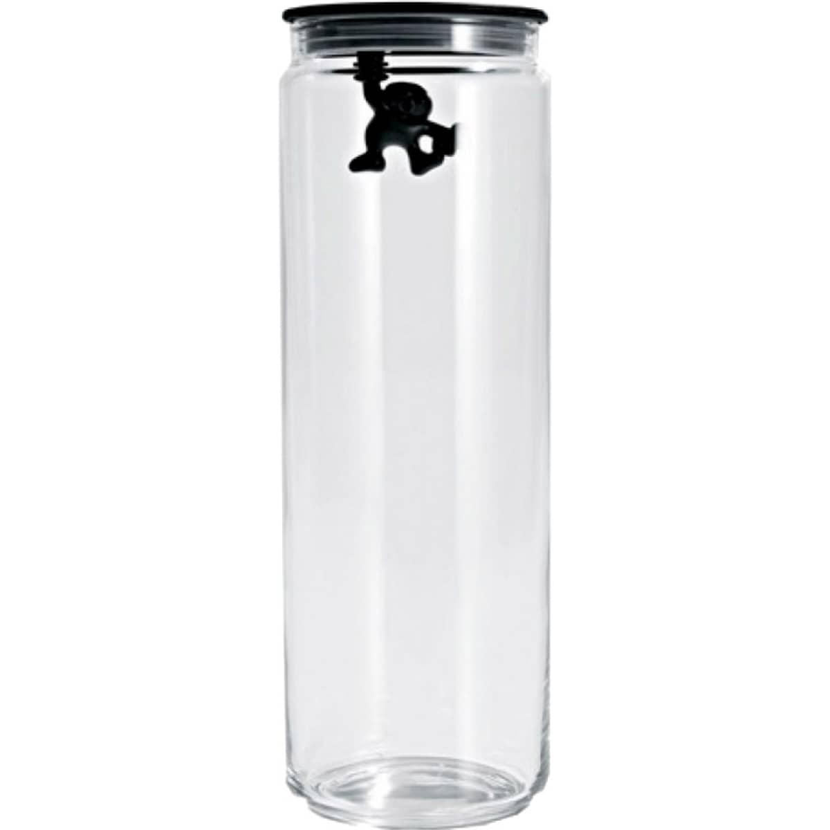 Gianni Glasburk med Lock Svart 200 cl