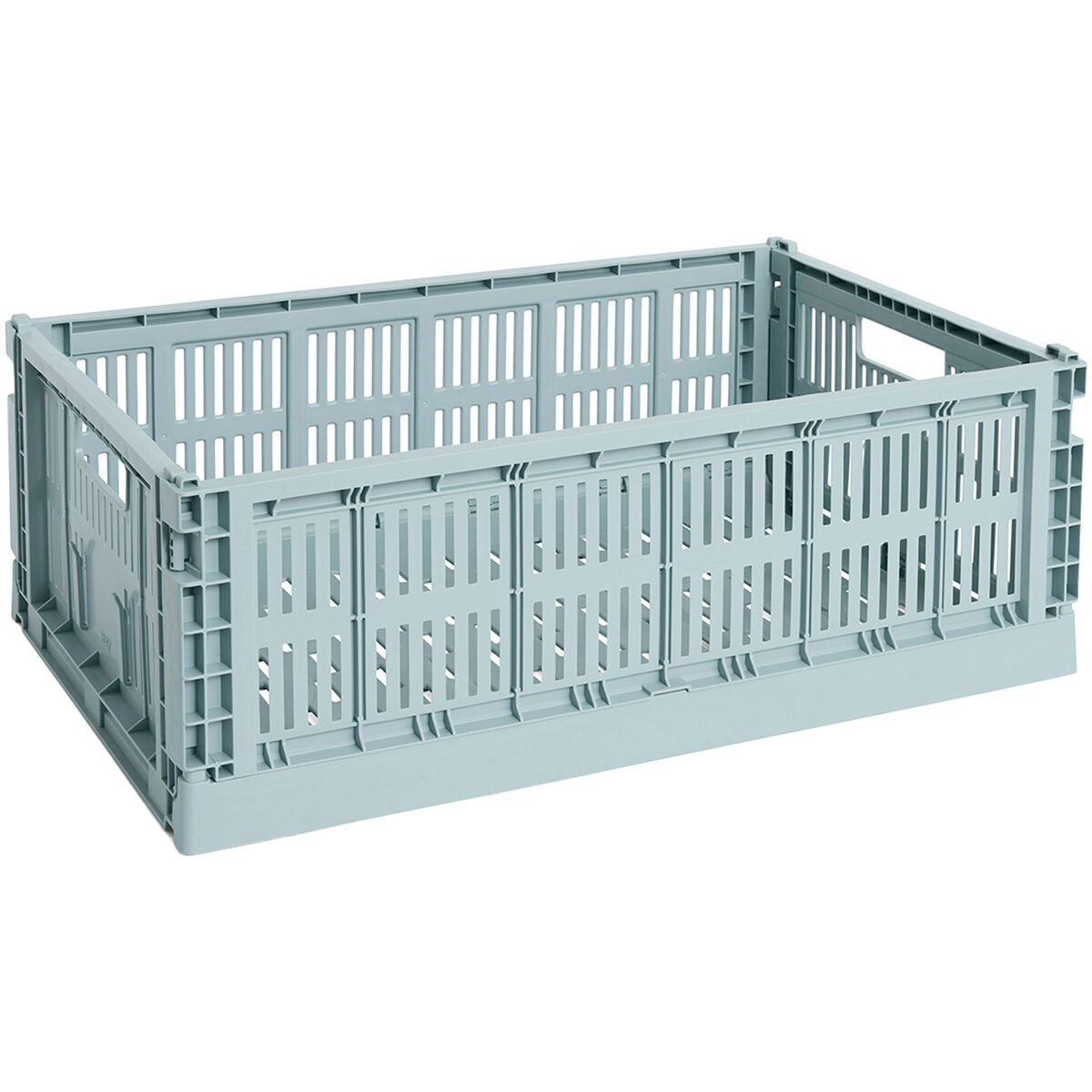 HAY Colour Crate Large förvaringslåda, dusty blue