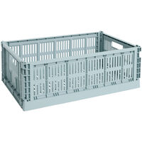 HAY Colour Crate Large förvaringslåda, dusty blue