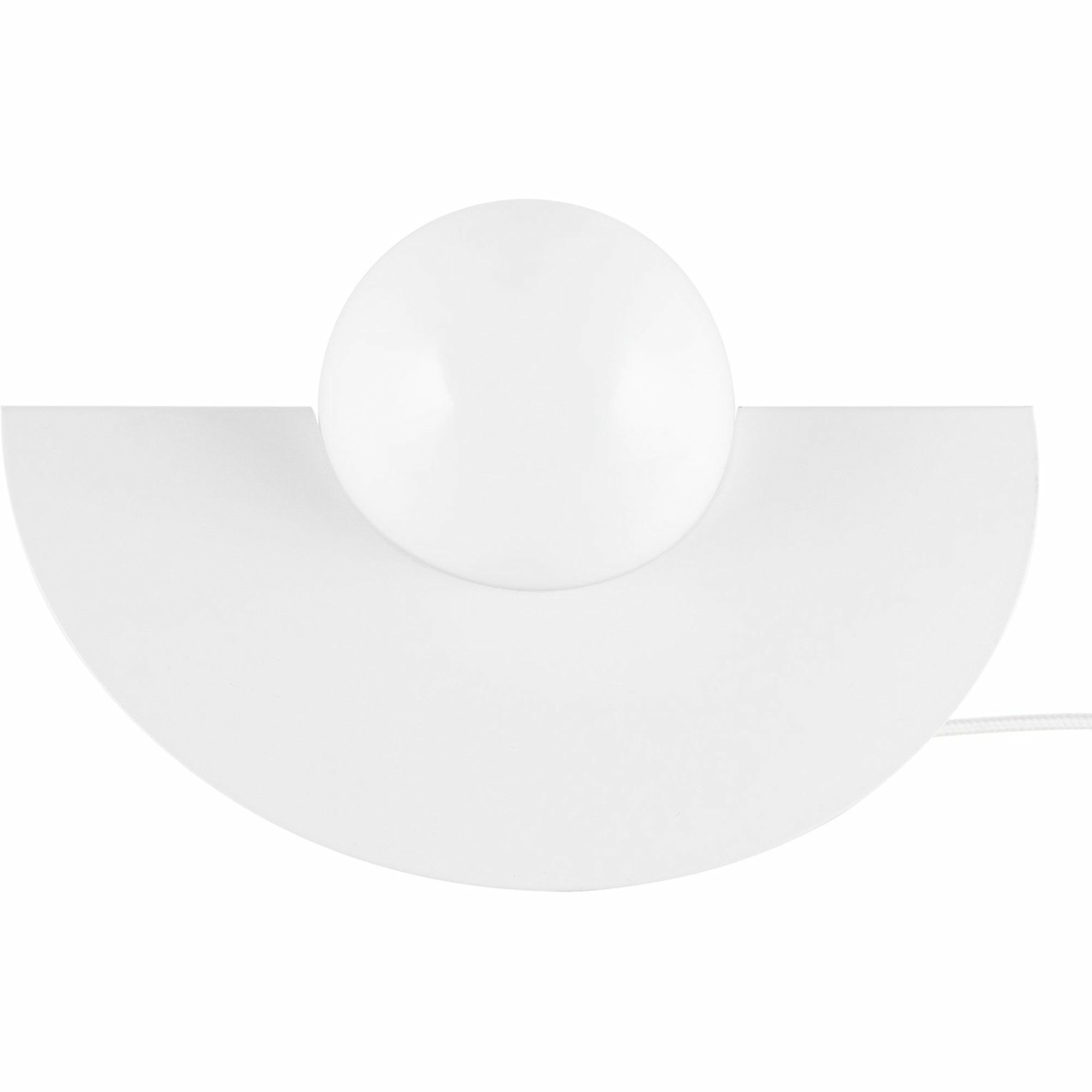 Bordlampe Roccia Hvid