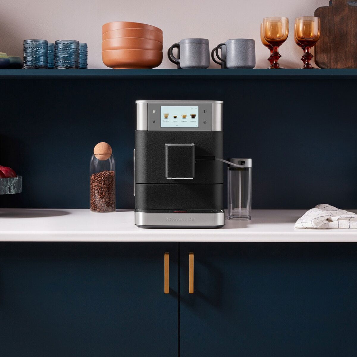 Bønnebeholder til helautomatiske espressomaskiner