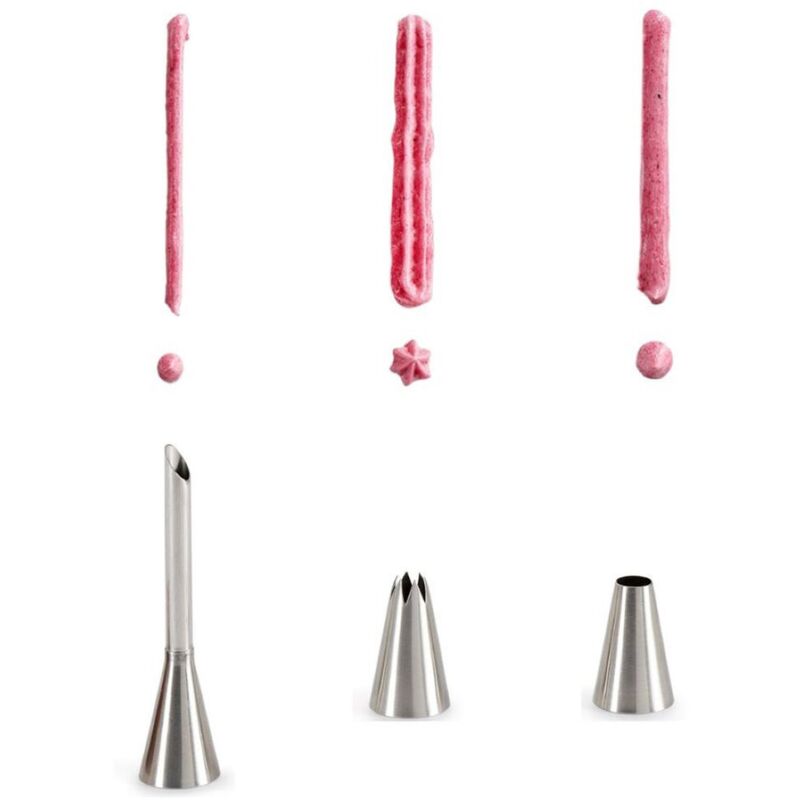 Spritspåse set, 3 munstycken