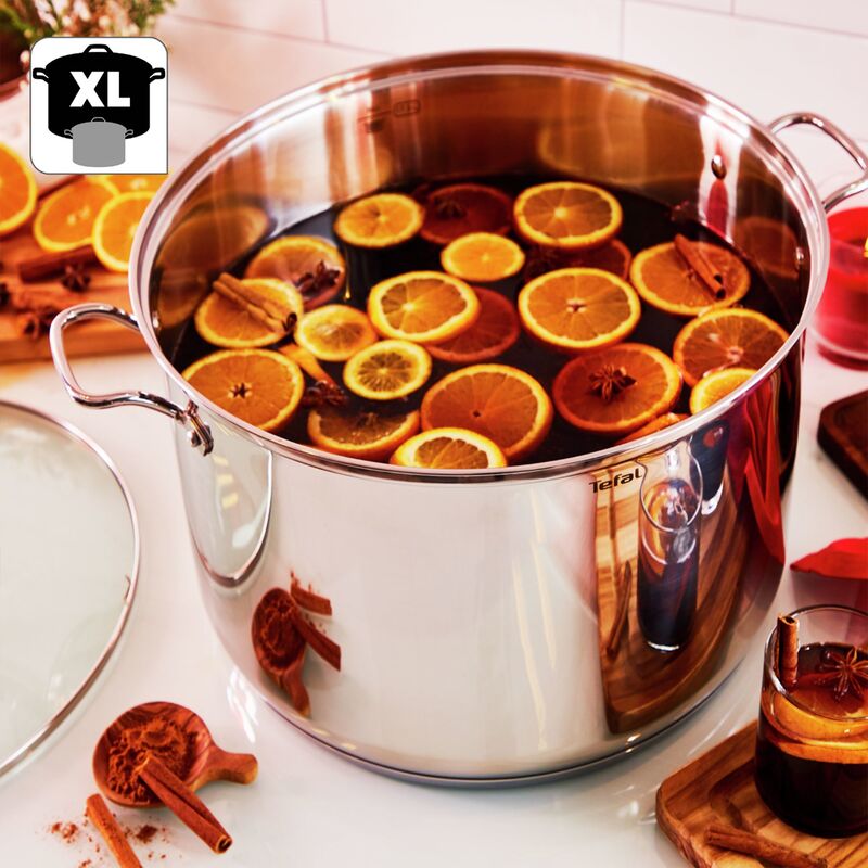 Intuition gryte rustfritt stål, 10 liter