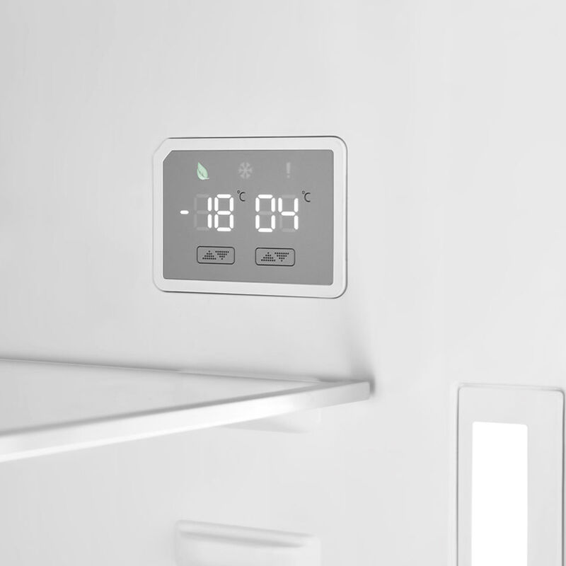 Smeg FAB38RWH6 højrehængt køle/fryser 70 cm, hvid