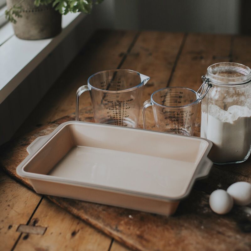 Cookie rektangulär bakform, silikon/rostfritt stål
