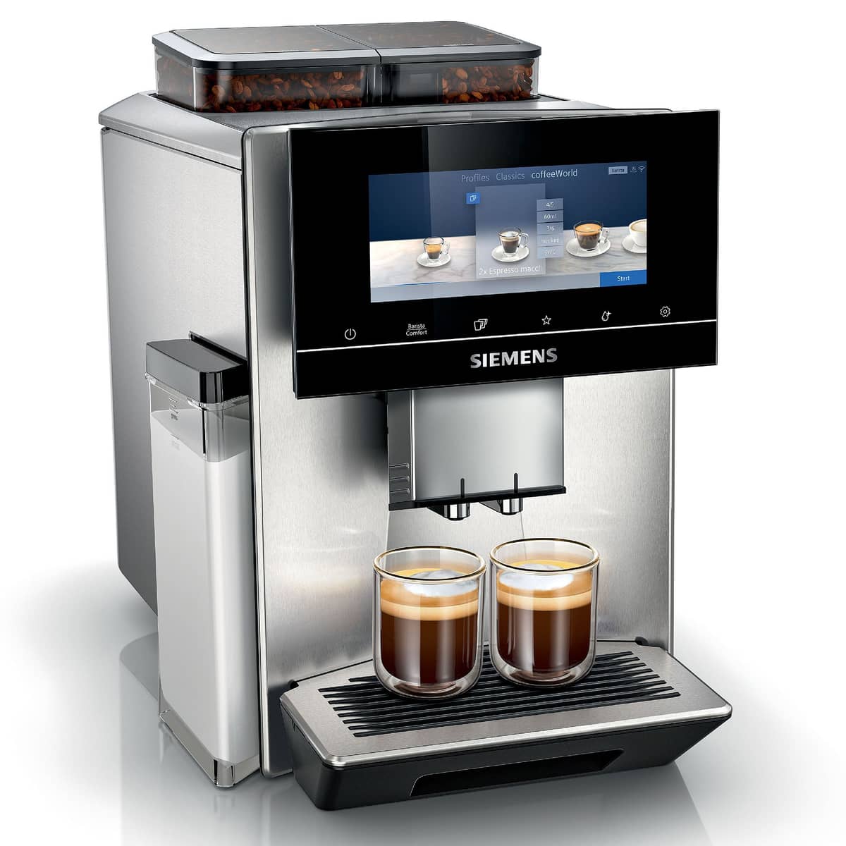EQ900 Täysautomaattinen espressokeitin, ruostumaton teräs