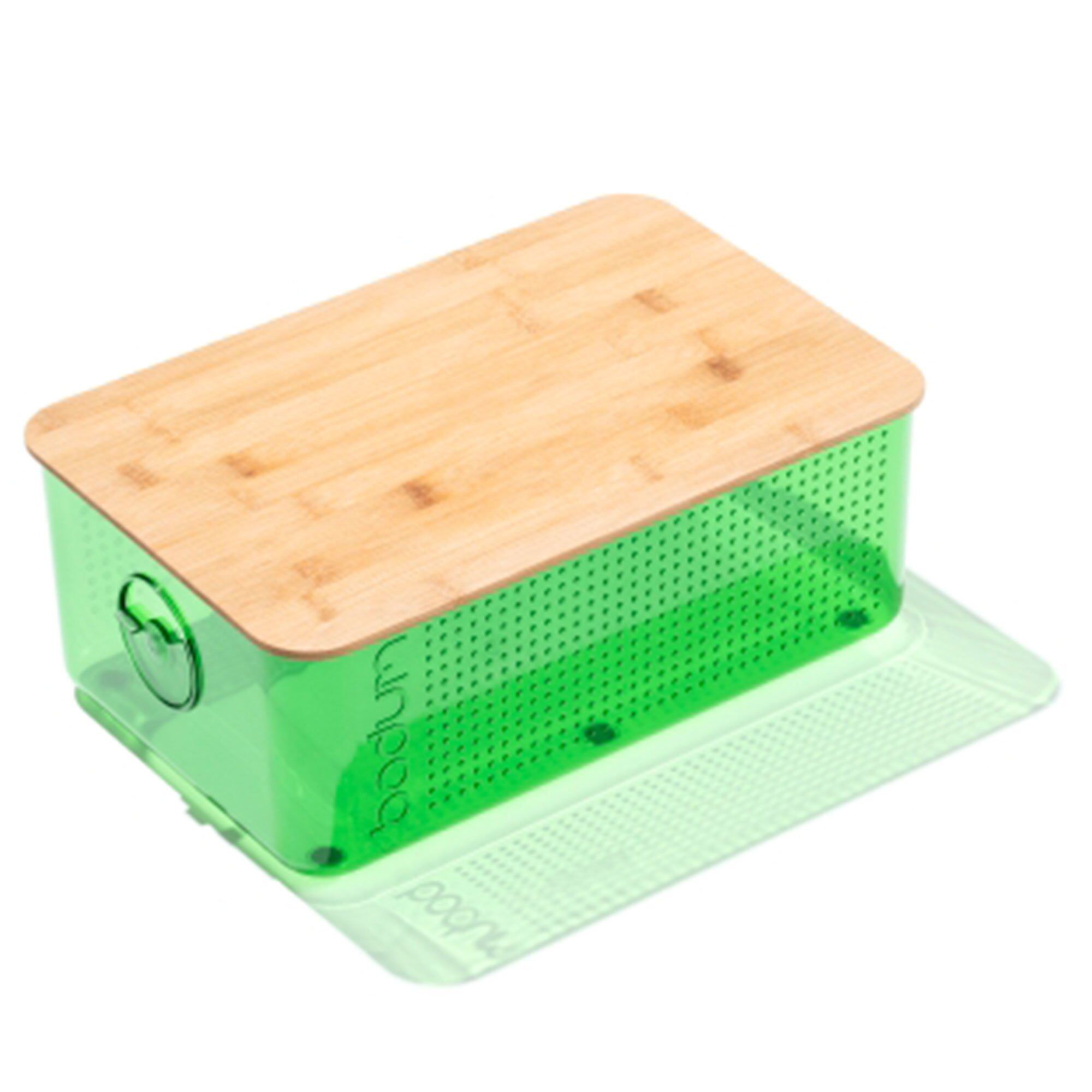 Alternativ bild 1 för Bodum - Bistro brödlåda 36,5x23,5 cm grön