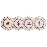 Villeroy & Boch Toy's Delight Jubilæumstallerken, 4 stk.