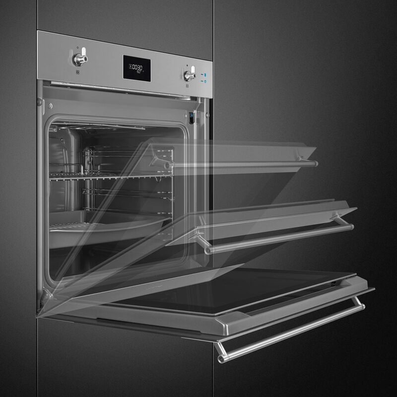 SO6301S2X Classic Indbygningsovn 60 cm, rustfrit stål