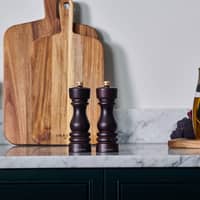 London salt og peber kværnsæt, chocolate