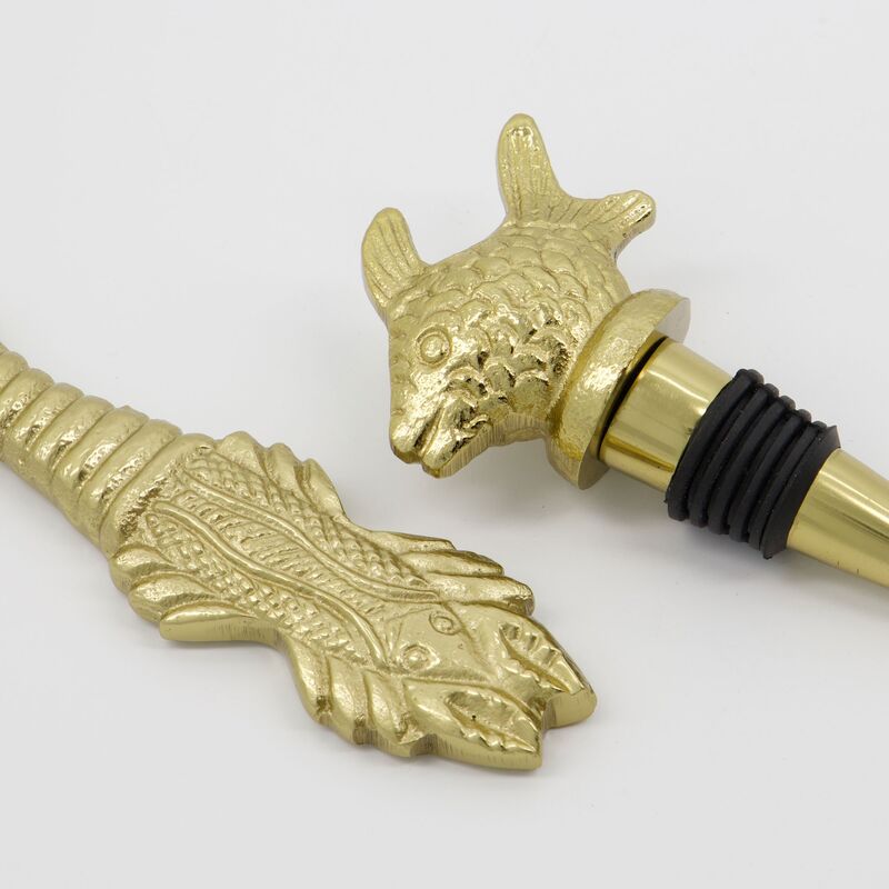 Fisk Bartilbehør, guld