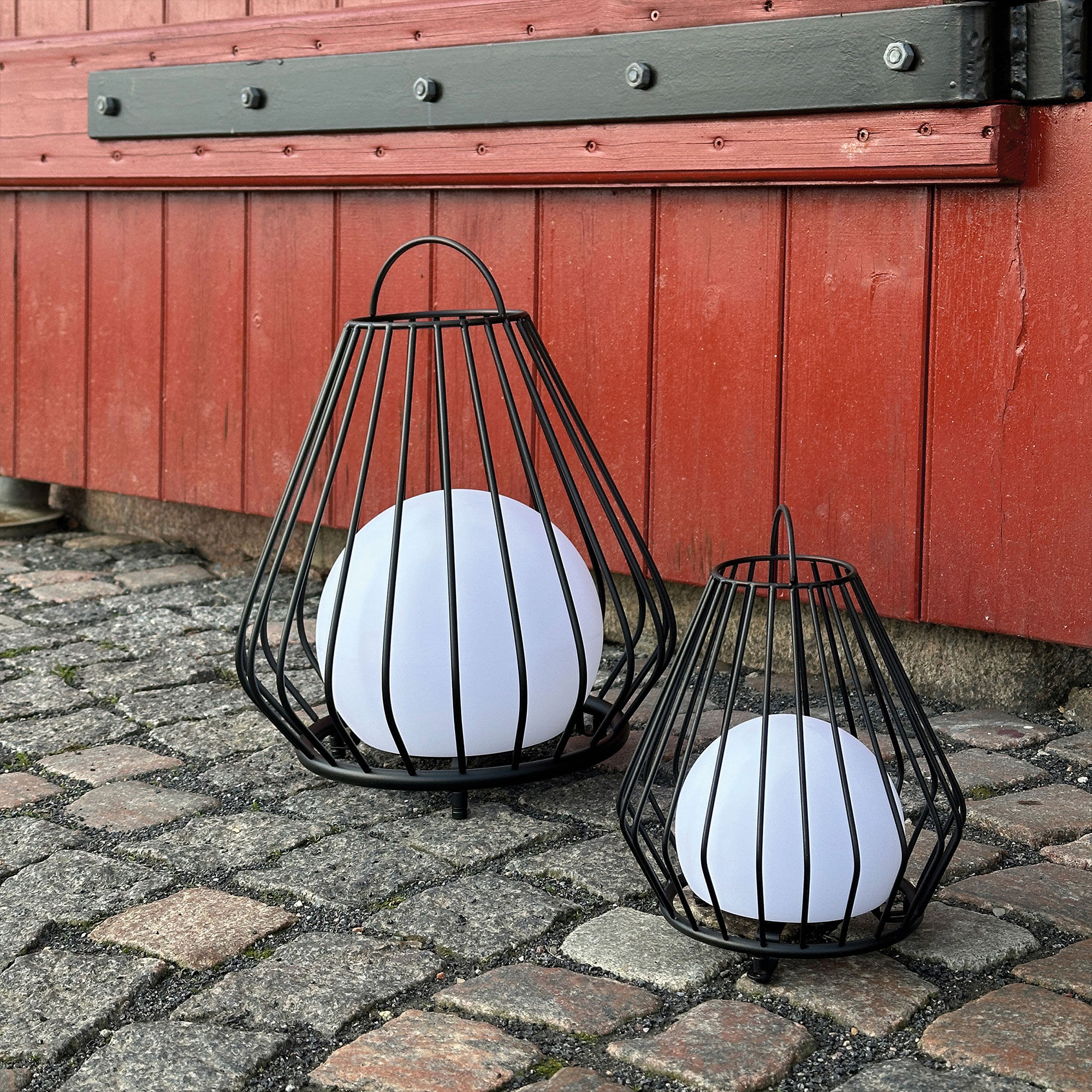 Dyberg Larsen Evesham utomhuslykta i svart, small