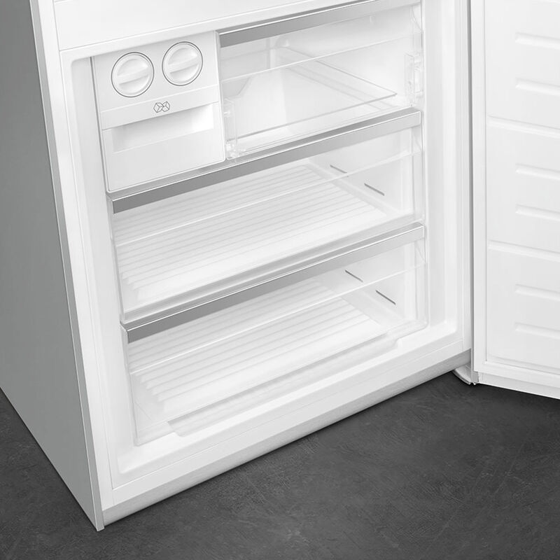 Smeg FA3905RX6 Kombiskap høyrehengslet 70 cm, rustfritt stål