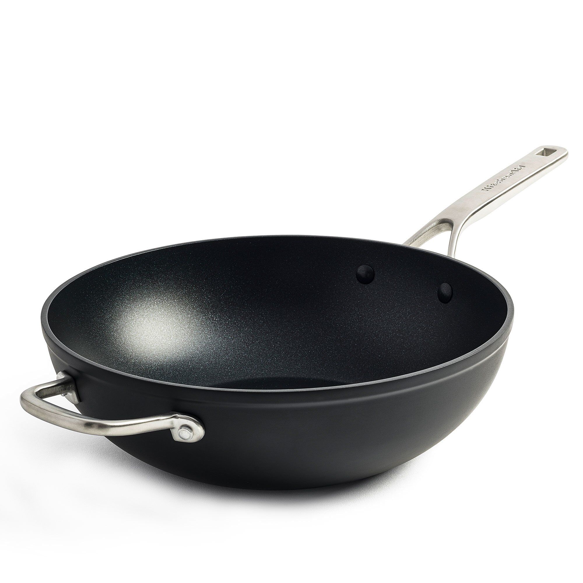 Wok i aluminium - 30 cm