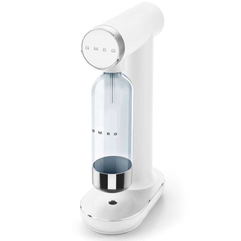 Hiilihapotuslaite, matta valkoinen