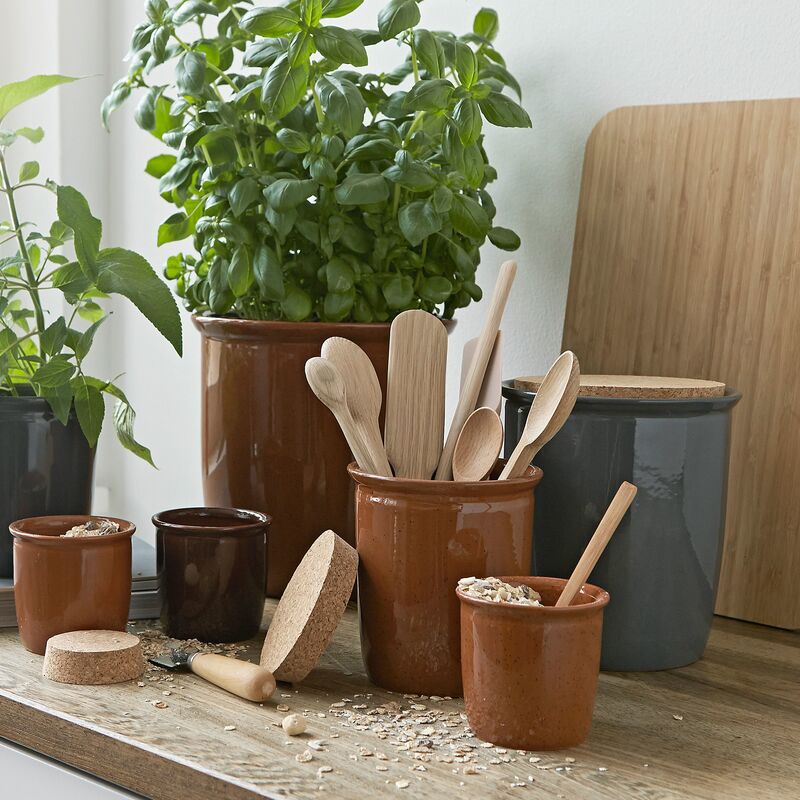 Syltkruka 1 liter, terracotta