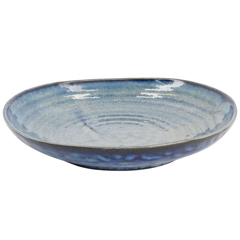 Cobalt Blue Triangle tallerken 19 cm