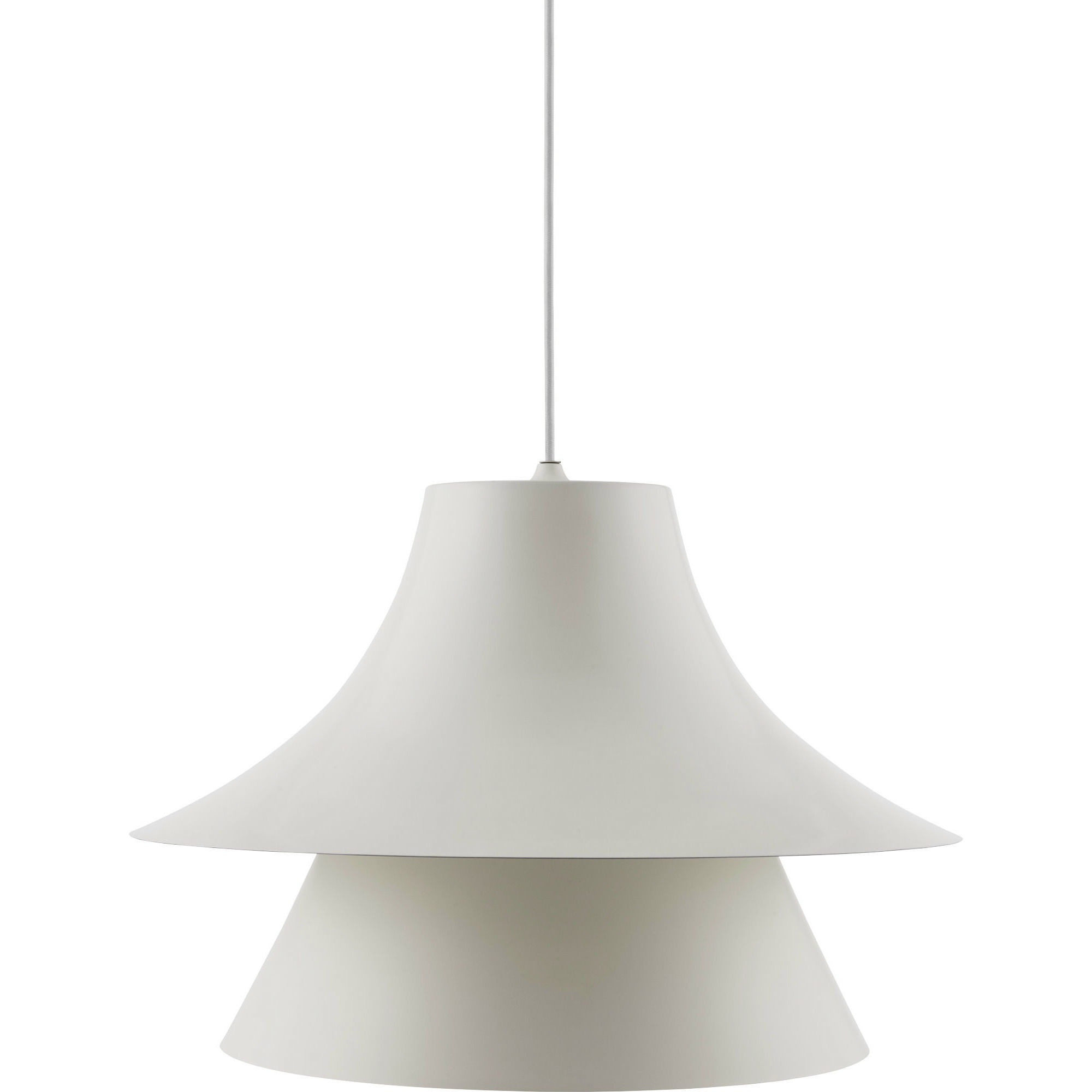 Trumpet Lampe É 56 x H 40 cm EU Hvit