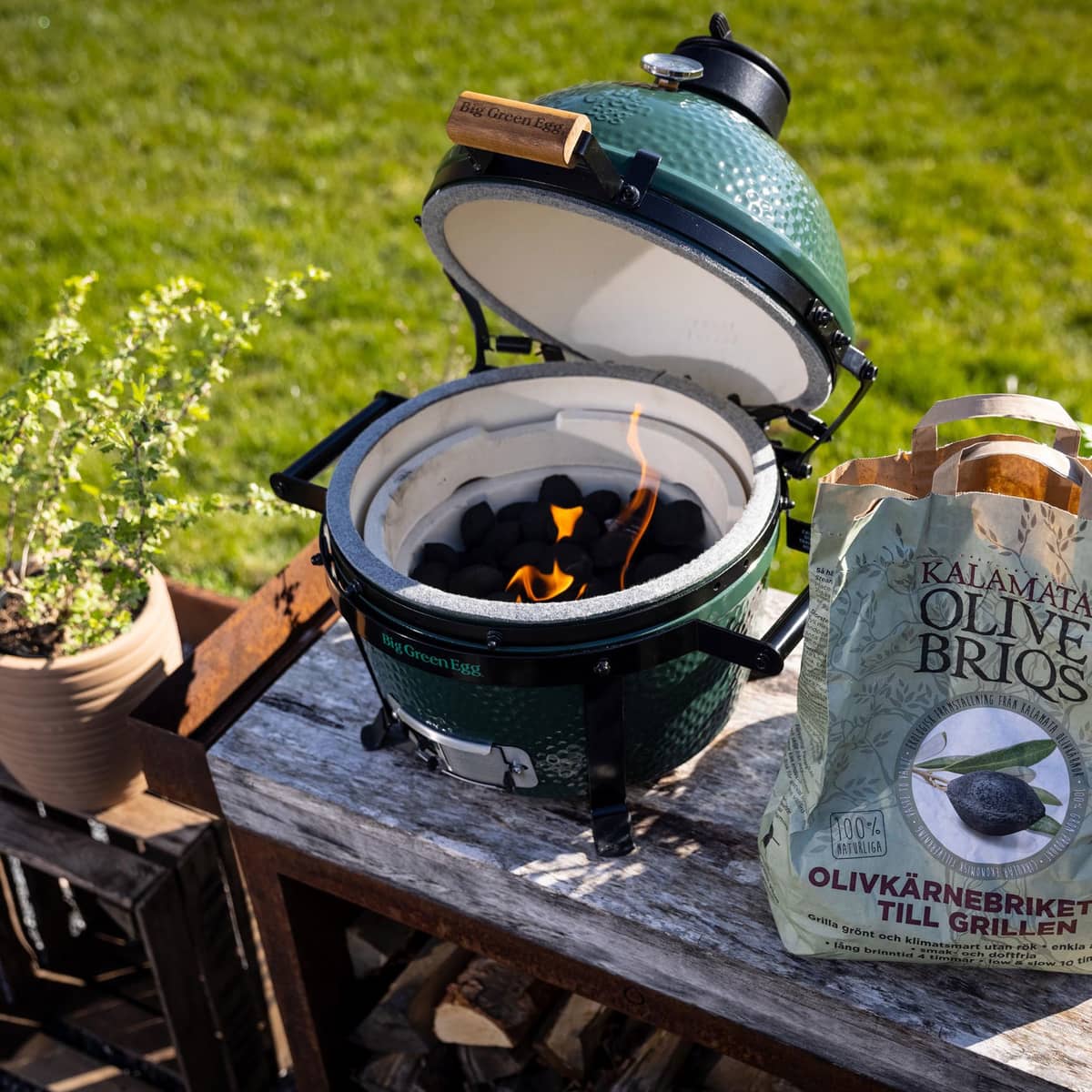 Olivbriketter 3 kg.