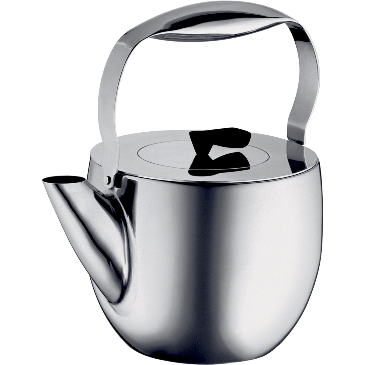 COLUMBIA Enkelväggad tekanna, 1,5 l - Krom
