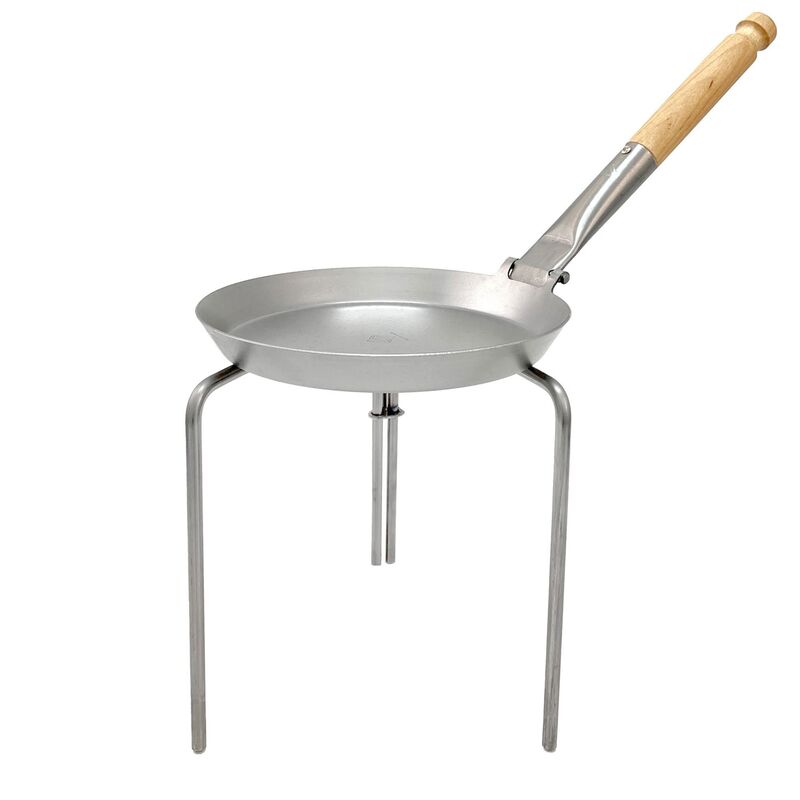 Trebent stativ for stekepanner