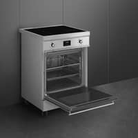 Induktionsspis 60 cm, rostfritt stål