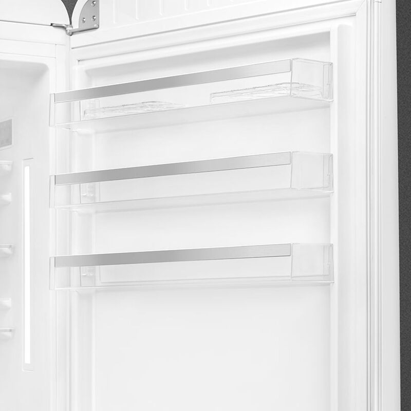 Smeg FAB38RWH6 højrehængt køle/fryser 70 cm, hvid