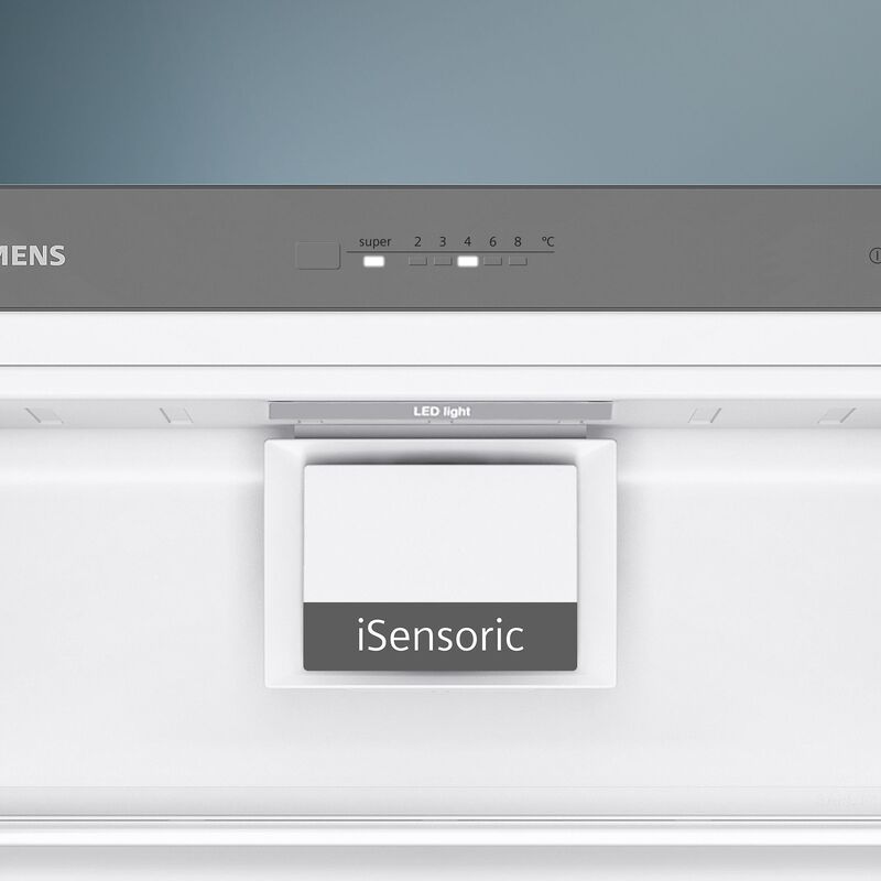 KS36VVIEP iQ300 integreret køleskab, børstet stål