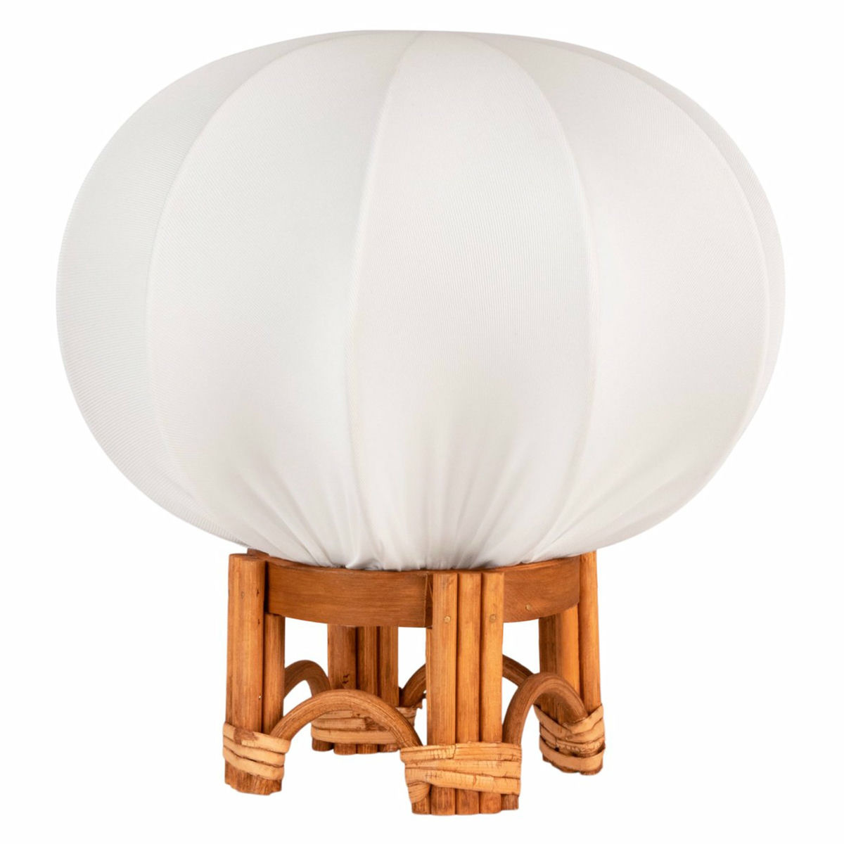 Fiji bordslampa, 25 cm, natur