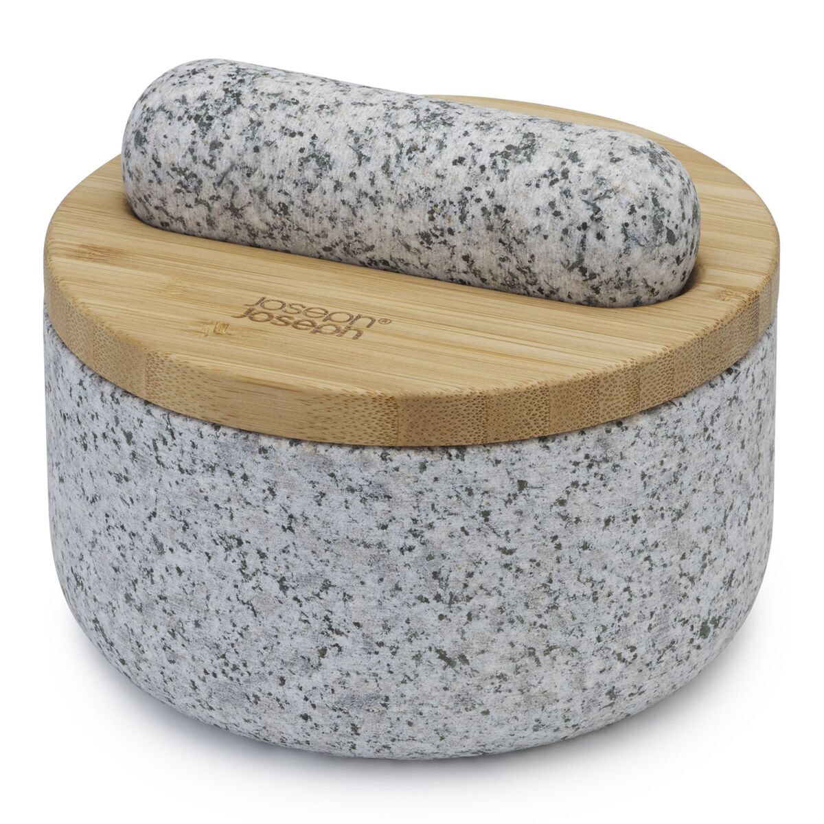 Dash mortel med bambulock 21,5 cm