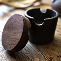 Mortel i gjutjärn & valnöt