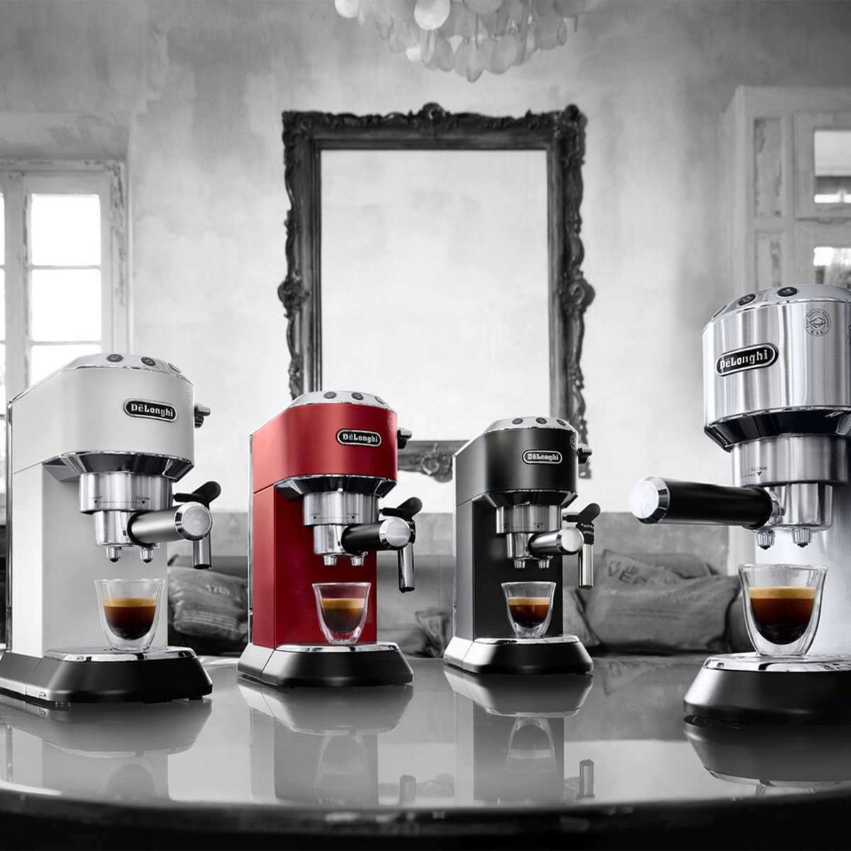 EC685.M Espressomaskin Metall