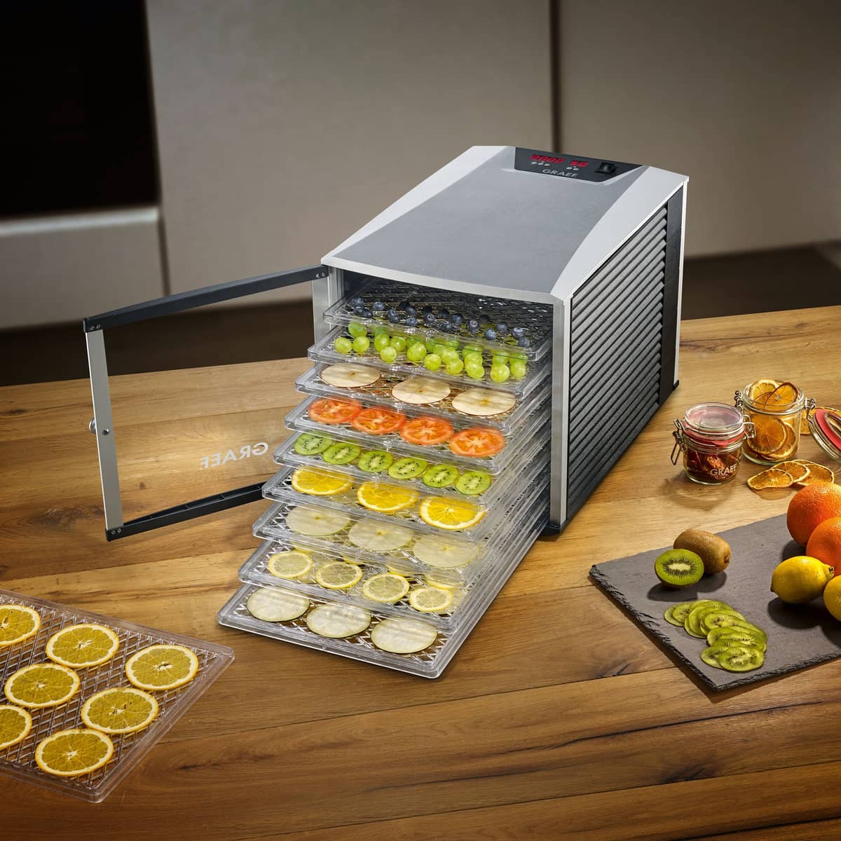 GRDA510 Dehydrator, 10 bakker
