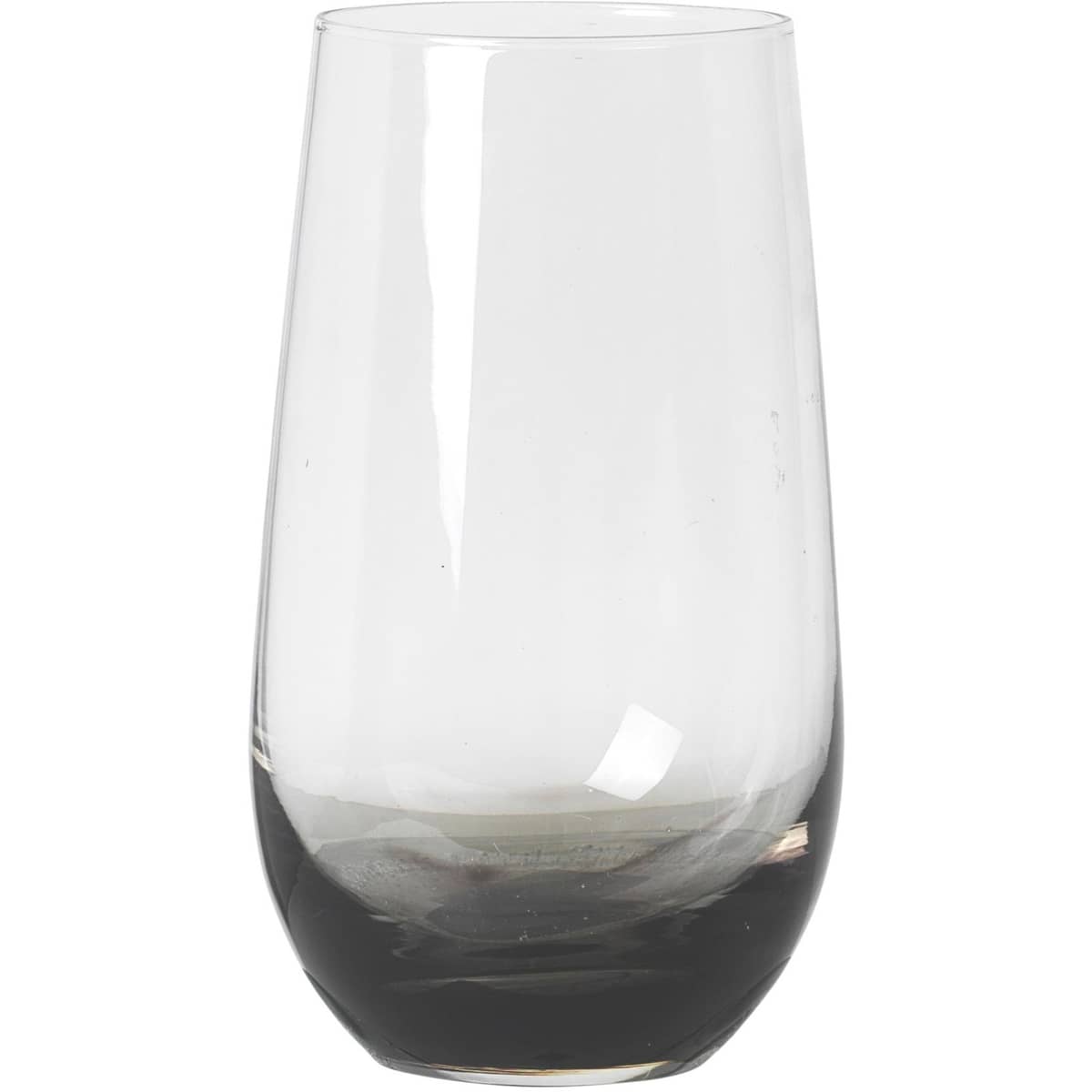 55 cl. Smoke munblåst dricksglas