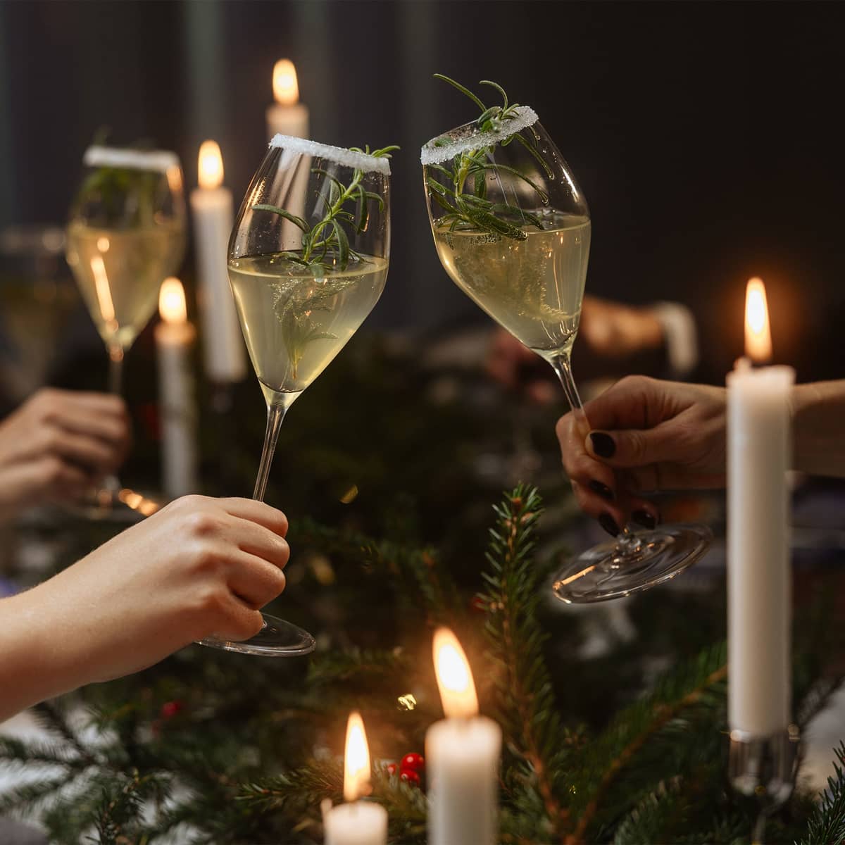 Performance champagneglass 4-pakning