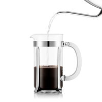 Chambord stempelkande 8 kopper, chrome