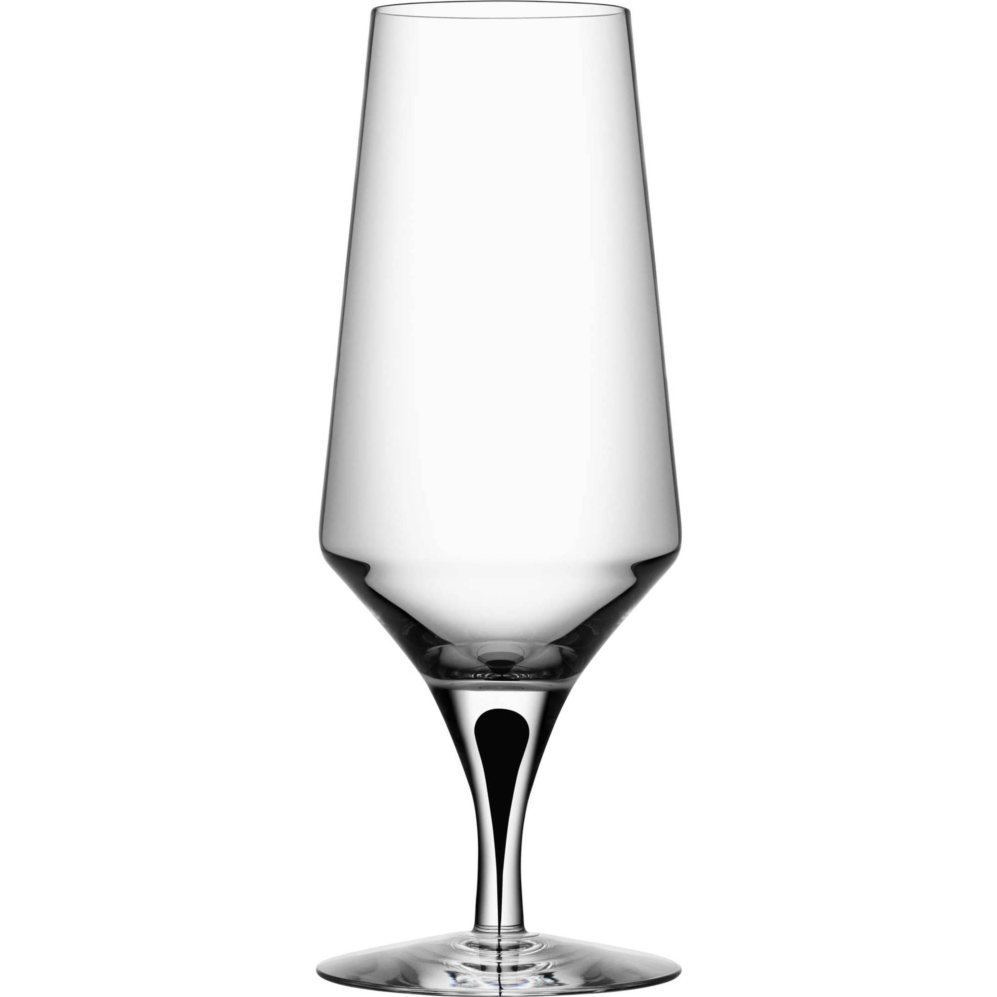 Metropol ølglass 46 cl Clear/Black